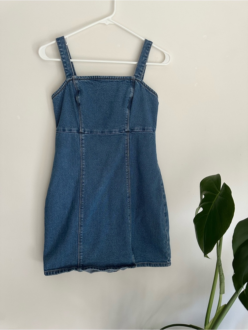 Hollister Blue Denim Mini Dress